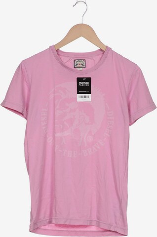 DIESEL Shirt in S in Pink: front
