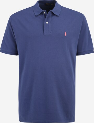 Polo Ralph Lauren Big & Tall Тениска в синьо: отпред