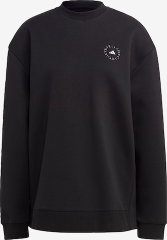 ADIDAS BY STELLA MCCARTNEY - Sweatshirt de desporto em preto: frente