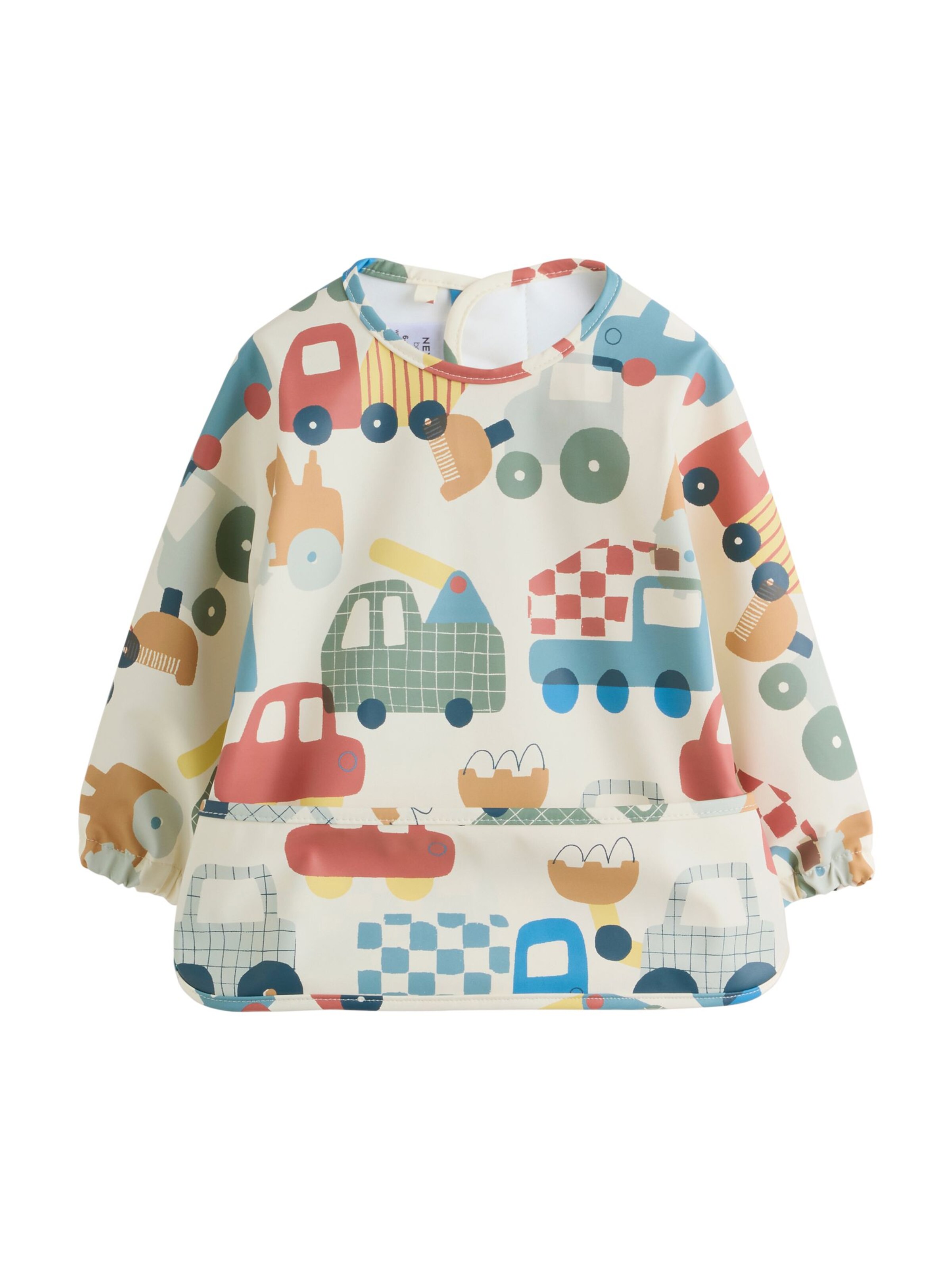 Next Bib in Beige: front