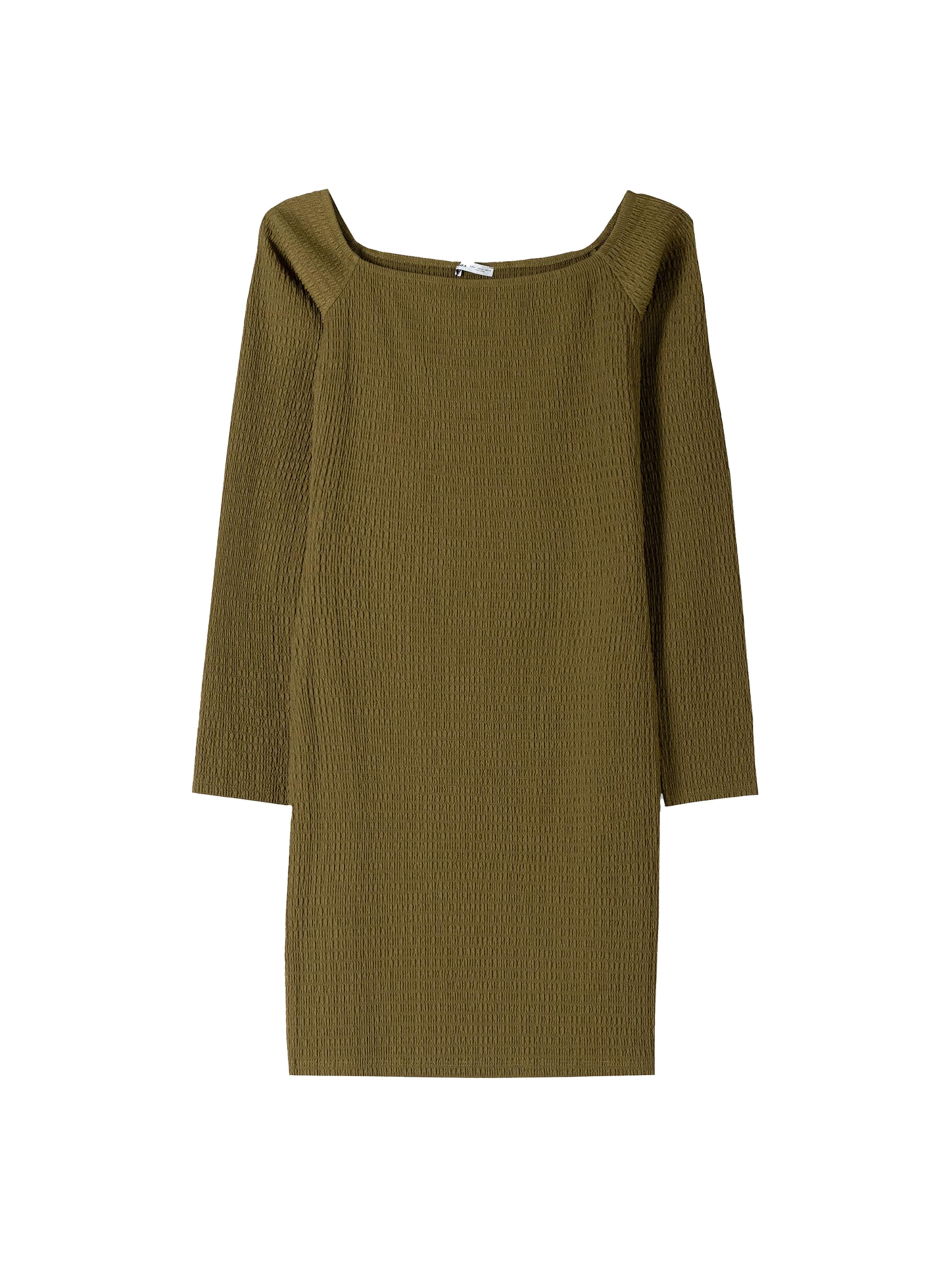 Bershka Klänning i grön: framsida