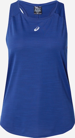 ASICS Sports Top 'ROAD' in Blue: front