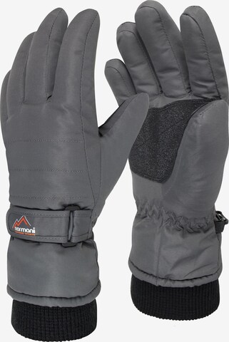 normani Athletic Gloves in Grey