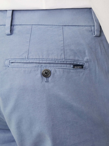 Coupe slim Pantalon chino 'Kensington' Hackett London en bleu