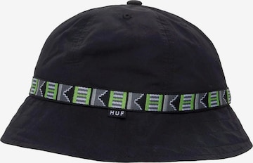 Chapeaux 'TETON BELL HAT Black' HUF en noir : devant