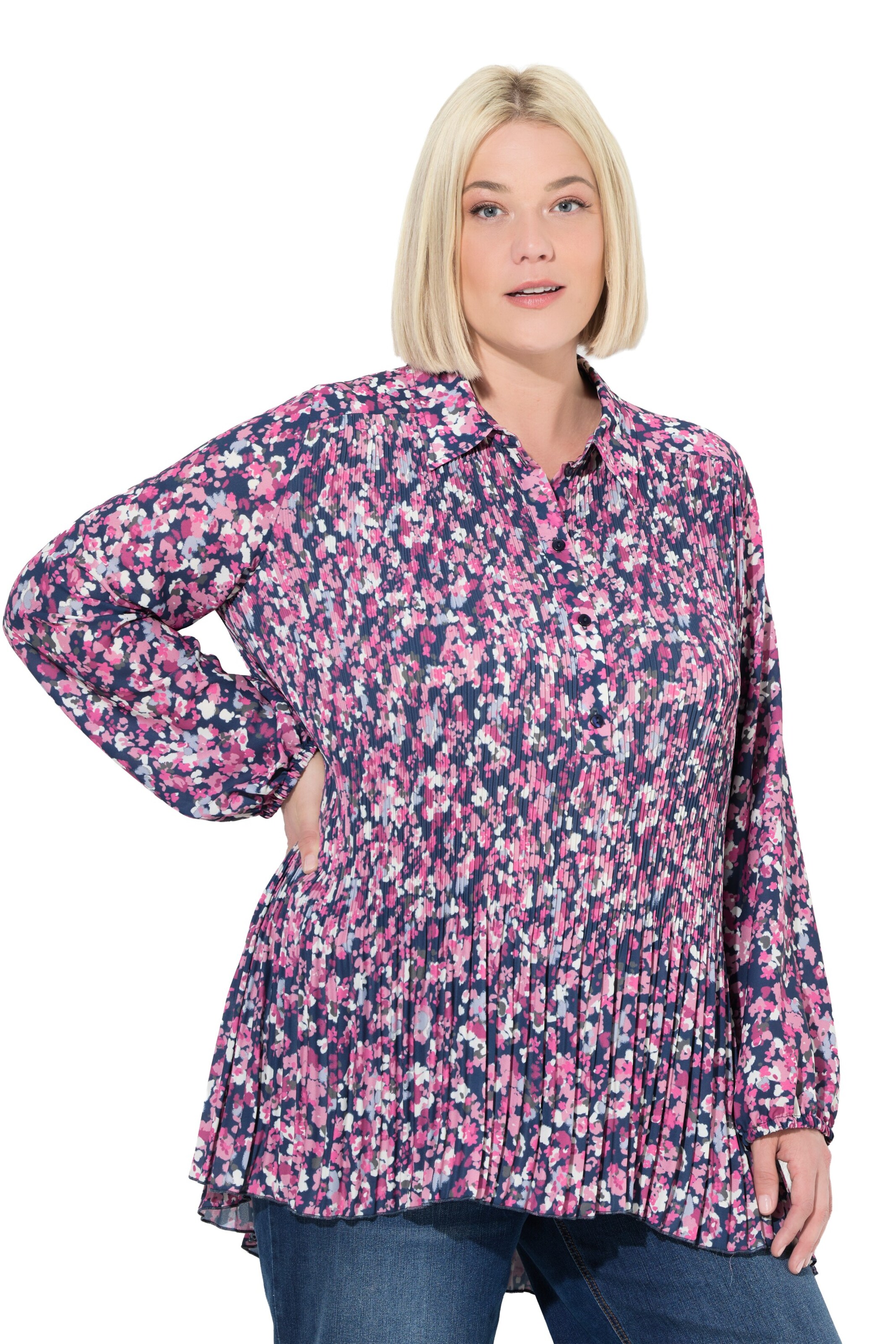 Ulla Popken Blouse in Mixed colours: front