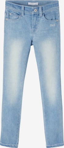 Regular Jeans 'Theo' de la NAME IT pe albastru: față