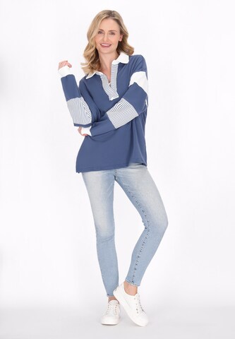 Sweat-shirt usha BLUE LABEL en bleu