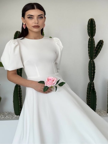 WOMAN VISION Kleid in Weiß