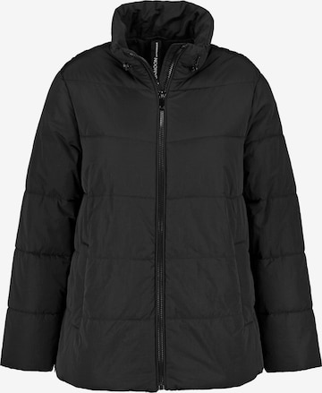 SAMOON Winter jacket in Black: front