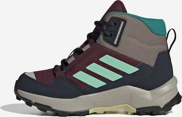 Botine 'AX4R' de la ADIDAS TERREX pe roșu: față