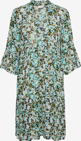 Kaffe Shirt Dress 'Hera Amber' in Blue: front