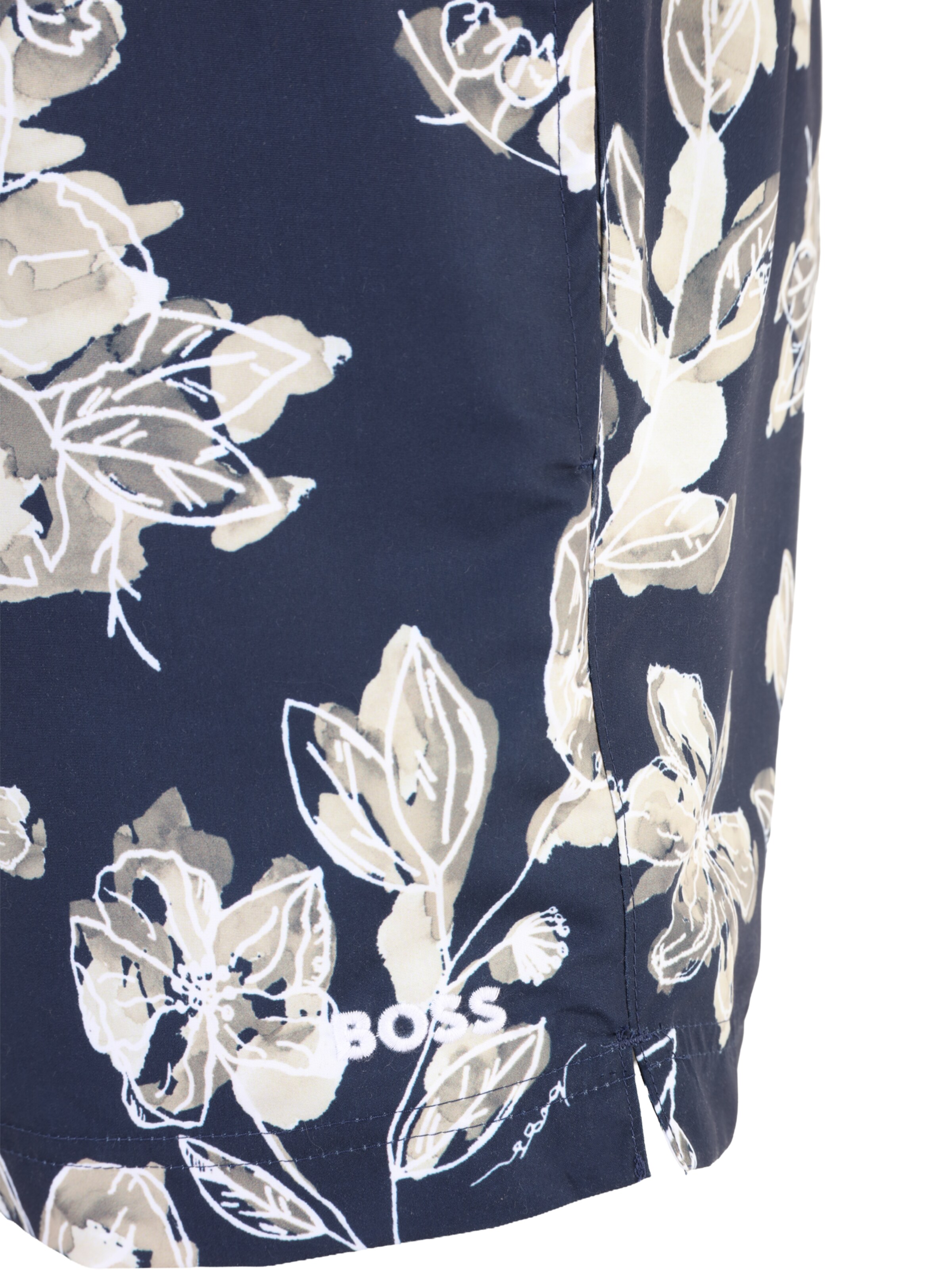 BOSS Badeshorts 'Discus' in Blau