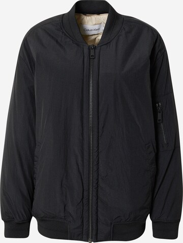 Calvin Klein Between-Season Jacket in Black: front