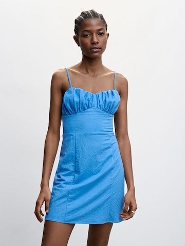 MANGO Kleid 'BLAIR' in Blau: predná strana
