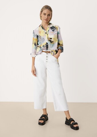 s.Oliver Wide Leg Jeans in Weiß