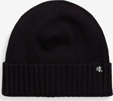 Lauren Ralph Lauren Beanie in Black: front