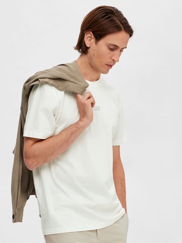 SELECTED HOMME - Camisa 'Boren' em branco