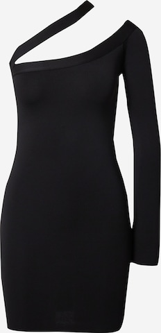 Misspap Dress in Black: front