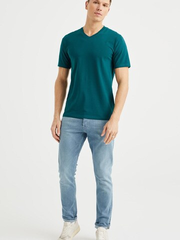 T-Shirt WE Fashion en vert