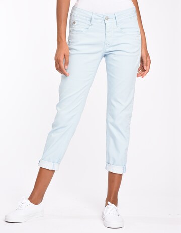 Gang Slimfit Jeans '94AMELIE' in Blauw: voorkant