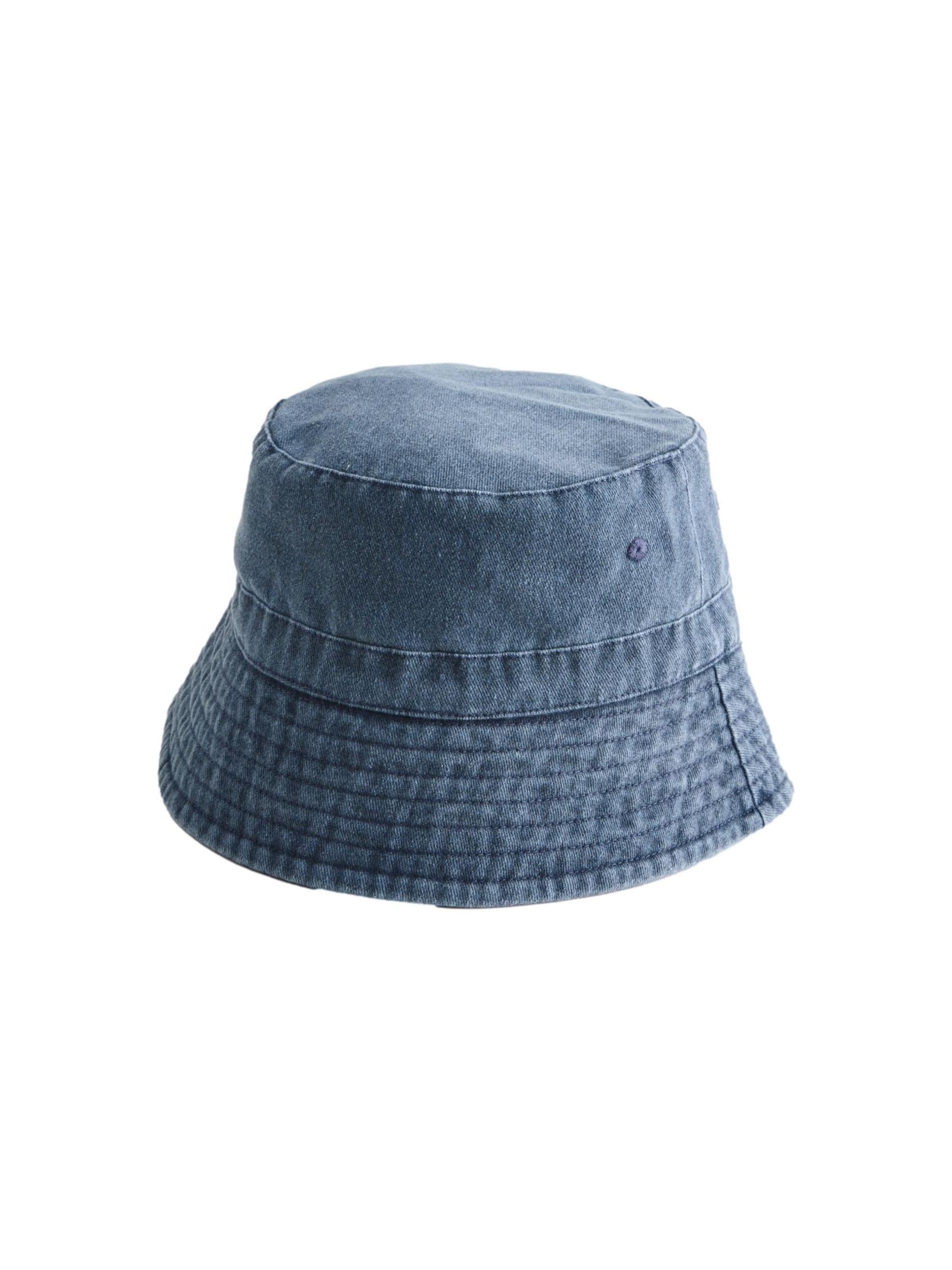 Next Hoed in Blauw: voorkant