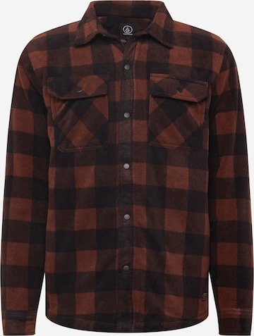 Chemise Volcom en marron : devant