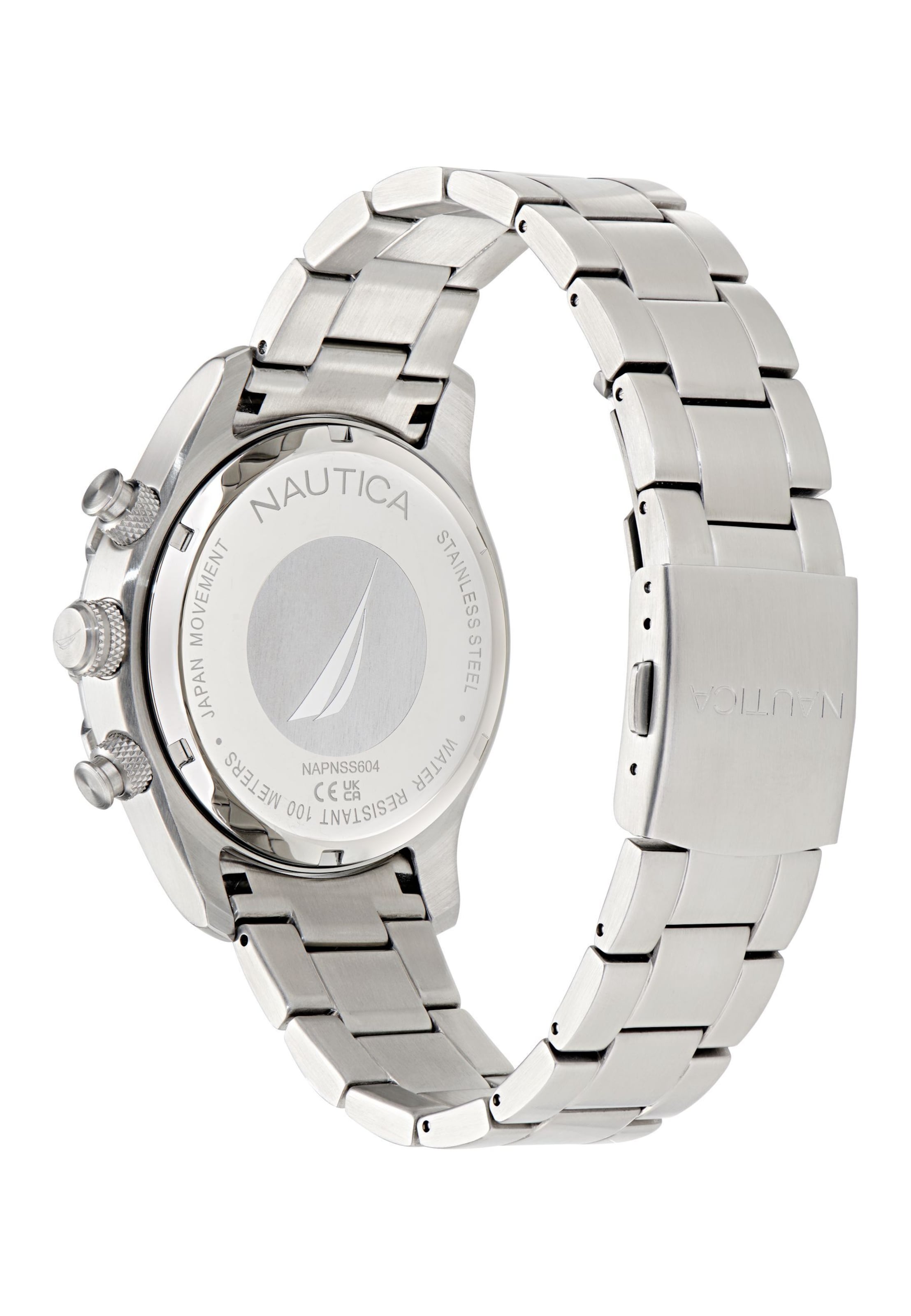 Montre à affichage analogique NAUTICA en argent