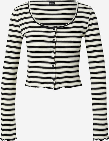 Cardigan 'Pauline' Gina Tricot en beige : devant