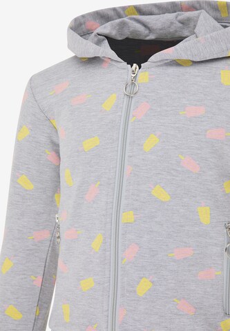 myMo KIDS - Sudadera con cremallera en gris