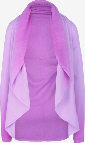 Cardigan include en violet : devant