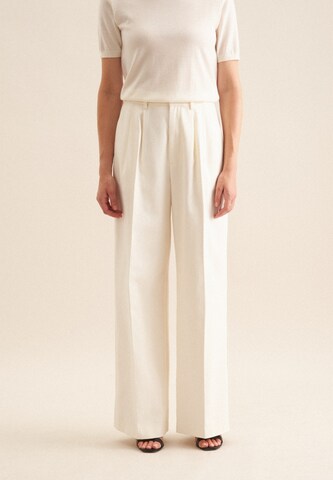 Regular Pantalon 'Schwarze Rose' SEIDENSTICKER en beige : devant