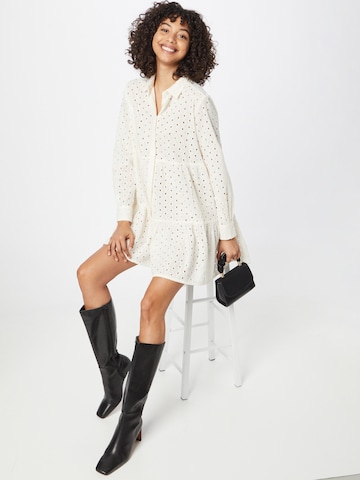 Masai Shirt Dress 'MAIlana' in White