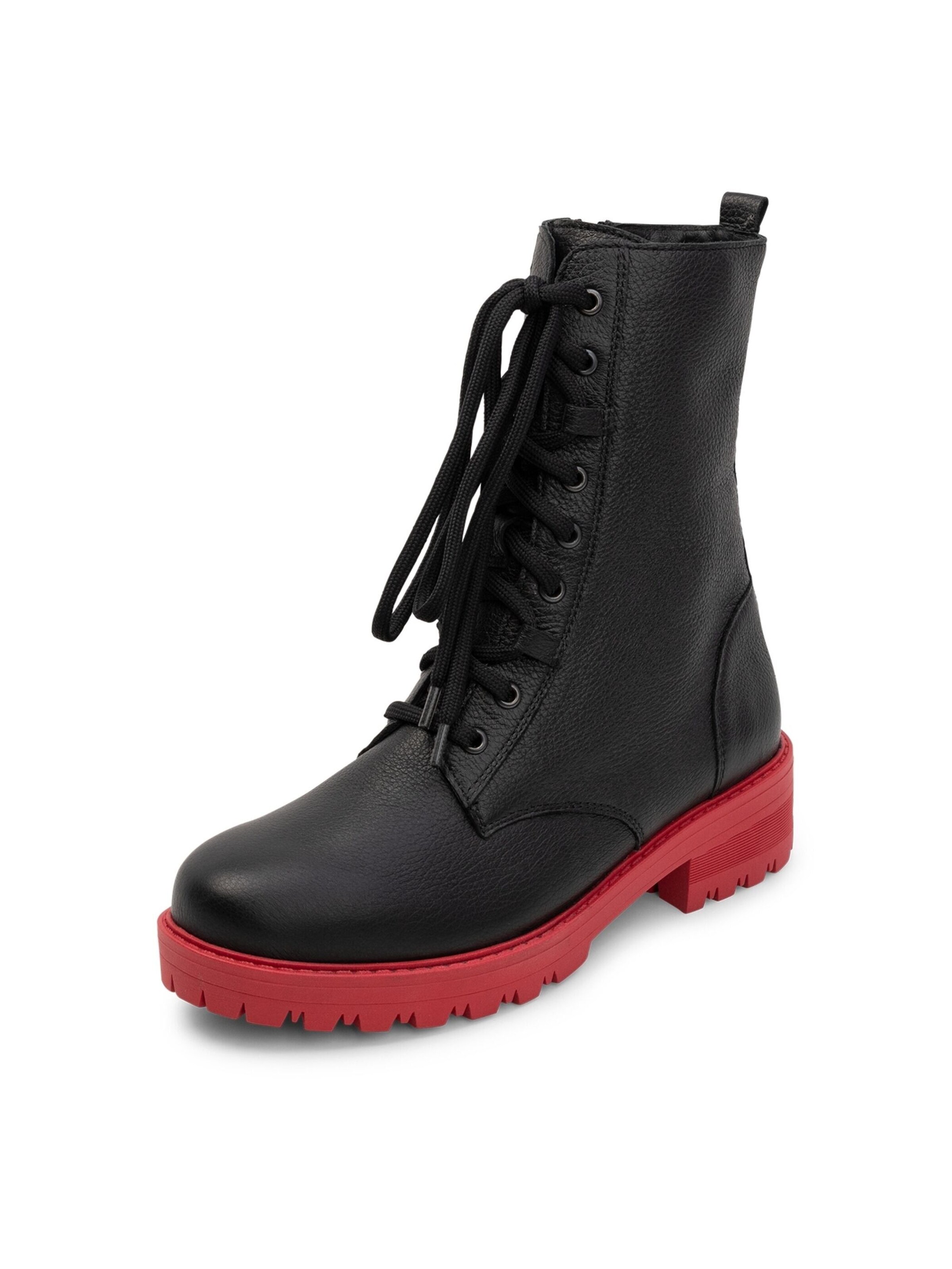 Bottines à lacets VITAFORM en noir : devant