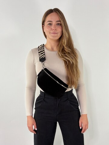 Sacs banane 'LIVIA medium' lePelou en noir