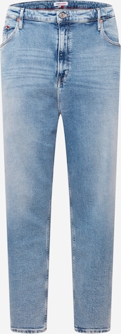 Tommy Jeans Curve Regular Jeans in Blauw: voorkant