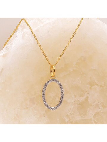 Diamonds by Ellen K. Necklace in Yellow: front