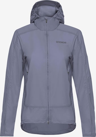 GORE WEAR Performance Jacket 'Fernflow' in Blue: front