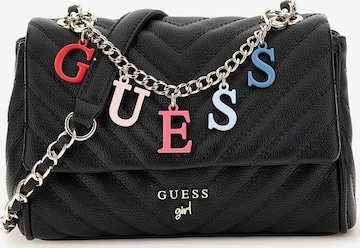 GUESS Õlakott, värv must: eest vaates