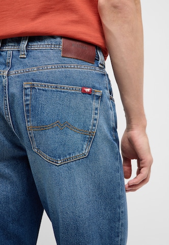 MUSTANG Tapered Jeans 'Denver' in Blau