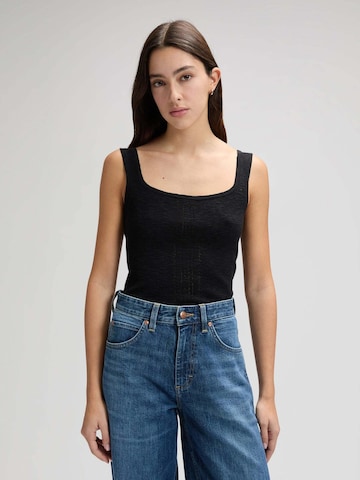 Lee Shirt 'Knitted'‌‌‌‌‌‌‌ in Schwarz