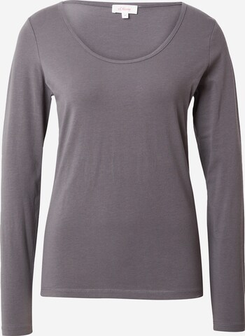 T-shirt s.Oliver en gris : devant