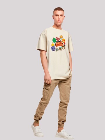 emoji couture T-Shirt in Beige