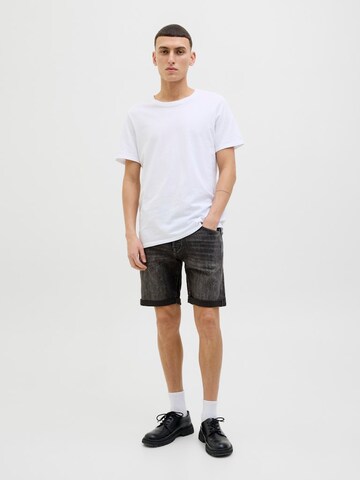 JACK & JONES regular Τζιν 'JJIRick JJFox' σε μαύρο