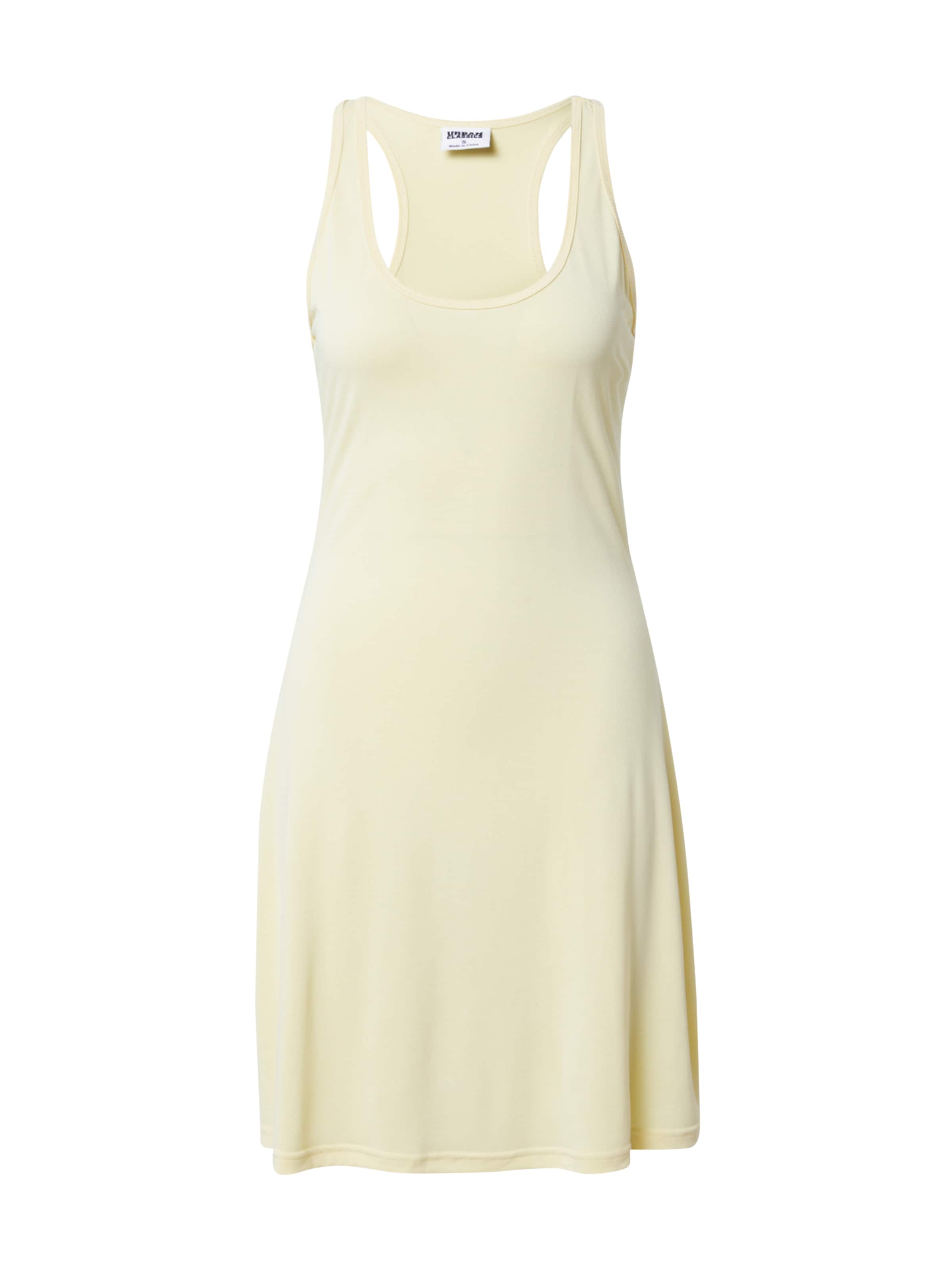 Urban Classics Letní šaty – žlutá: přední strana