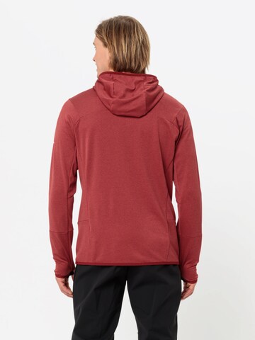 VAUDE Funktionele fleece-jas 'Monviso' in Rood