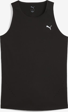 PUMA Sports top in Black: front