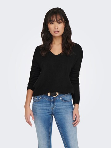 JDY Pullover 'CHARLY' in Schwarz: Vorderseite