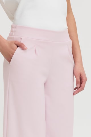 Wide Leg Pantalon 'IHKate' ICHI en rouge