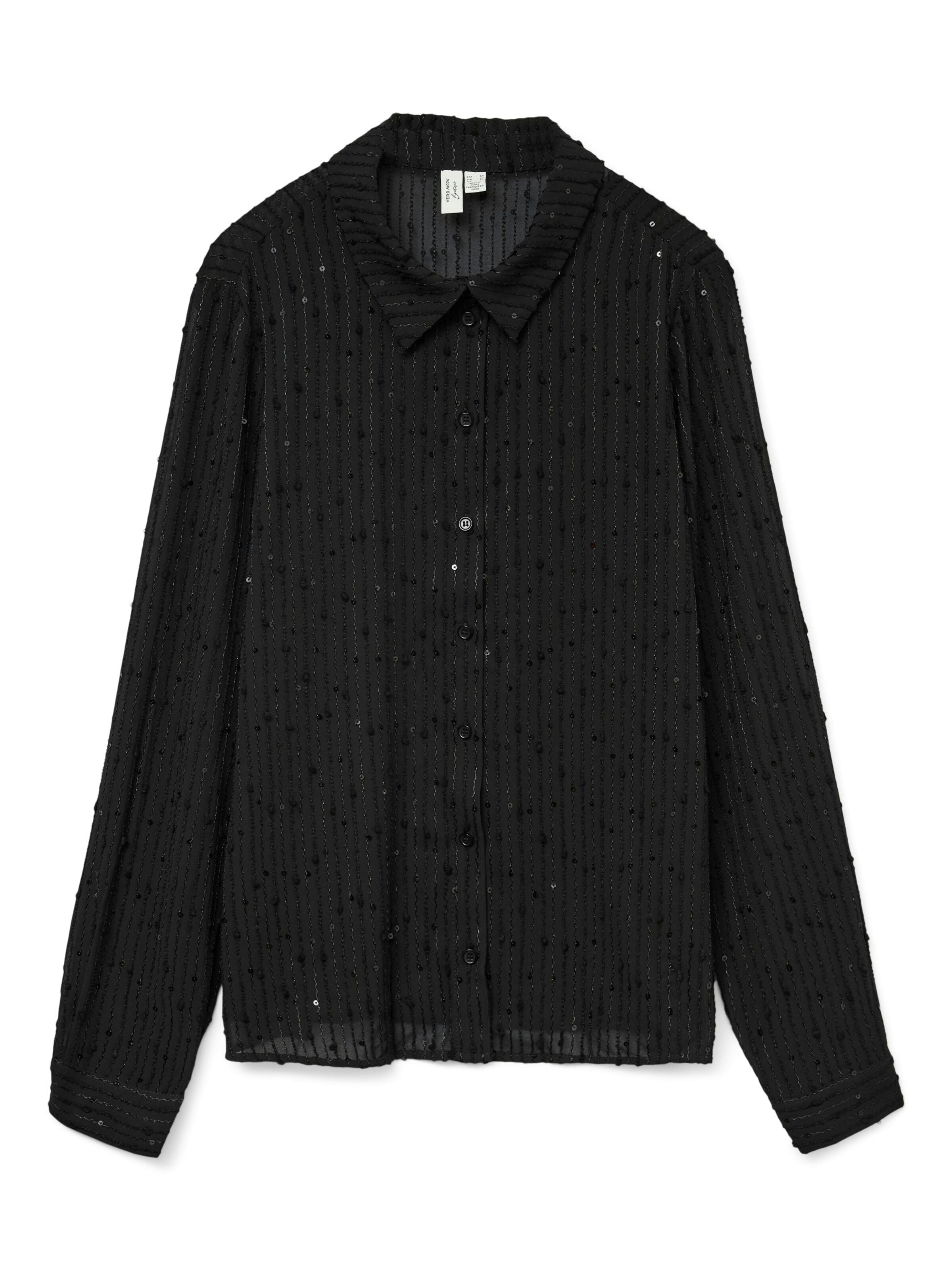 Camicia da donna '10332551' di VERO MODA in nero: frontale